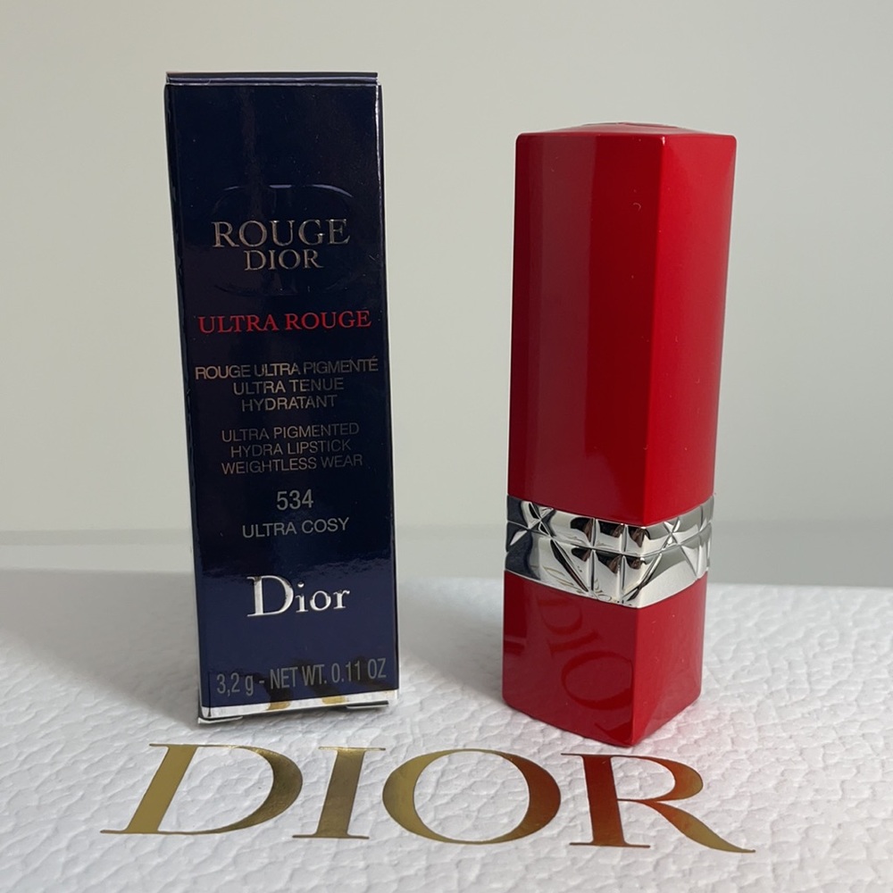 ❤️🎉HP🎉DIOR💄ROUGE DIOR-ULTRA ROUGE-SATIN-534 ULTRA COSY-LIMITED EDITION